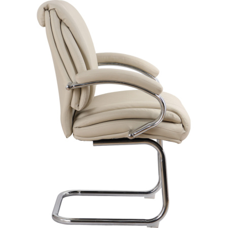 Конференц-кресло Easy Chair 516V PU бежевое (экокожа,   металл)