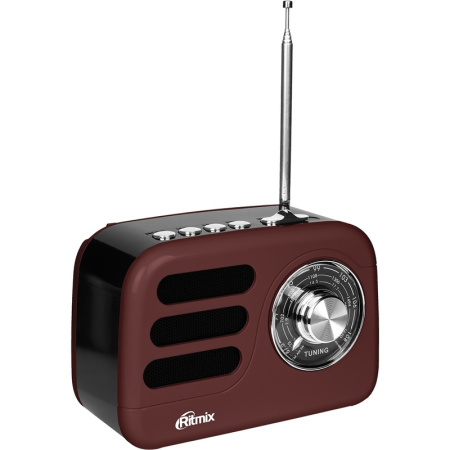 Радиоприемник Ritmix RPR-033 коричневый (80004176)