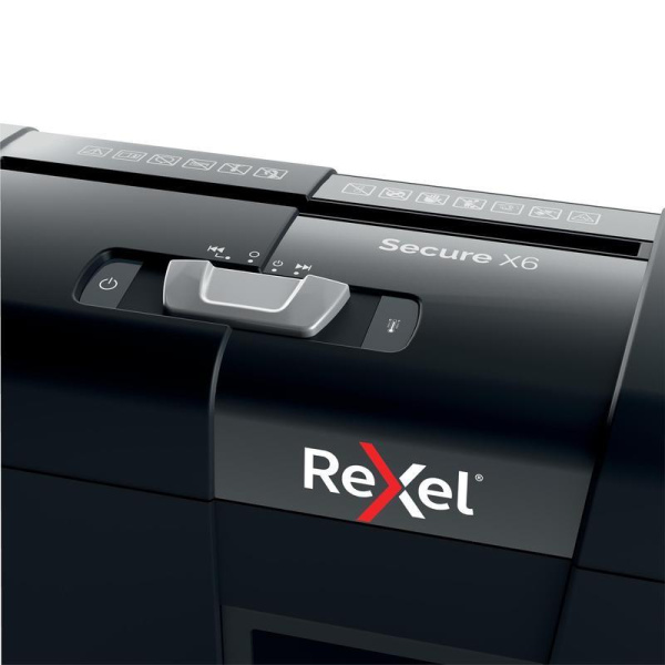 Уничтожитель документов Rexel Secure X6 4-й уровень секретности объем  корзины 10 л