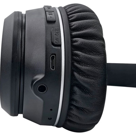 Наушники беспроводные/проводные Hyundai H-HP103 черные Наушники беспроводные/проводные Hyundai H-HP103 черные