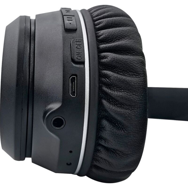 Наушники беспроводные/проводные Hyundai H-HP103 черные Наушники беспроводные/проводные Hyundai H-HP103 черные