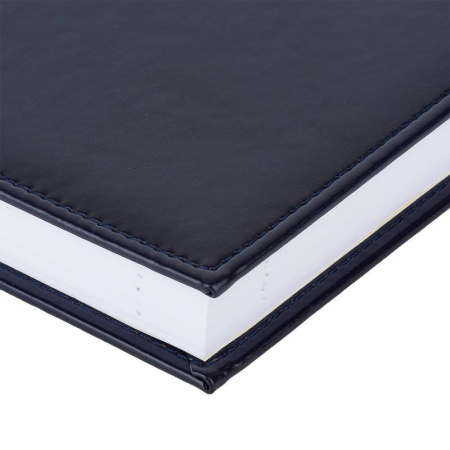 Ежедневник недатированный Attache Каньон искусственная кожа А4 176 листов синий (202x272 мм)