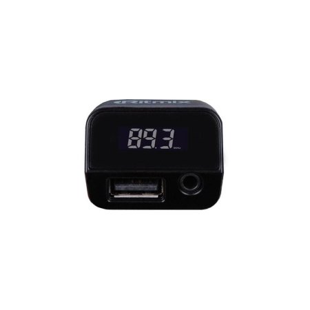 FM-трансмиттер Ritmix FMT-A740 черный (15118200)