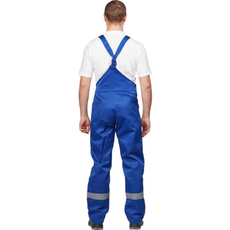 Костюм рабочий летний мужской л22-КПК с СОП темно-синий (размер 48-50, рост 182-188)