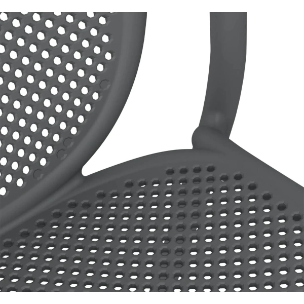 Стул Sheffilton SHT-S172 тёмно-серый (пластик)