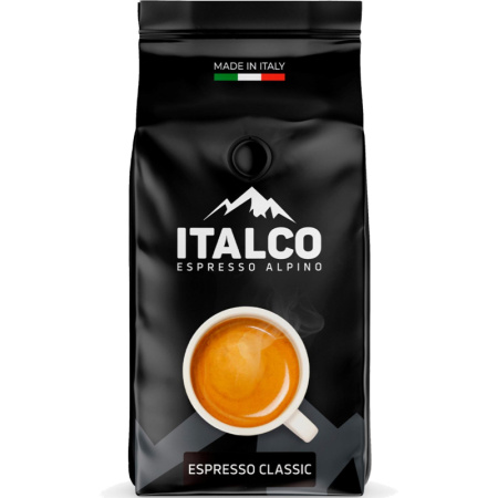 Кофе в зёрнах Italco Espresso Classic 1 кг (вакуумная упаковка)