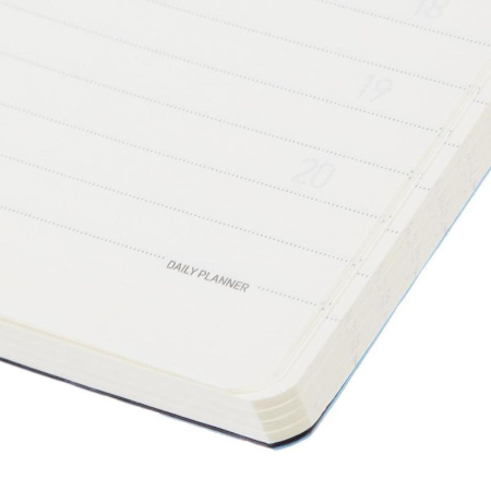 Ежедневник недатированный Bruno Visconti Megapolis Flex искусственная кожа A5 136 листов небесно-голубой (140х210 мм) (артикул производителя 3-531/22)