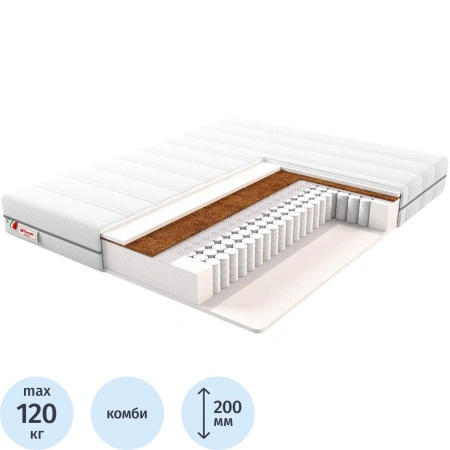 Матрас Комус Мебель SLV20 roll (2000x1600 мм)