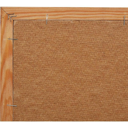 Доска пробковая 45х60 см Attache Economy деревянная рамка