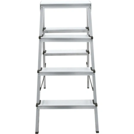 Стремянка алюминиевая двухсторонняя Новая Высота NV 1120 2х4 ступени  (1120204)