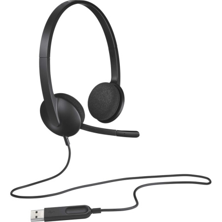 Гарнитура проводная Logitech Headset H340 (981-000509)