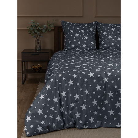 Постельное белье Amore Mio Stars (евро, микрофибра)