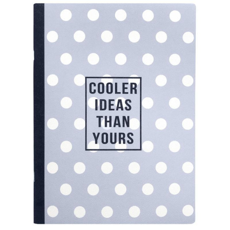 Бизнес-тетрадь Be Smart Dots A4 40 листов разноцветный в точку на  скрепках (194x266 мм)