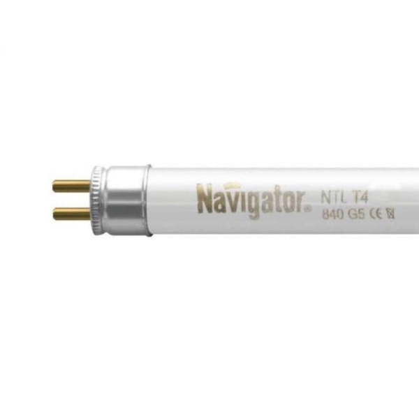 Лампа люминесцентная Navigator NTL-T4-20-840 20 Вт G5 T4 4200 К (94104)