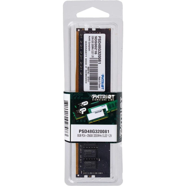 Оперативная память Patriot Memory 8 ГБ PSD48G320081 (DIMM DDR4)