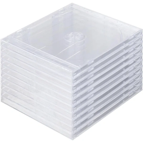 Бокс для CD дисков CDB-jb-T (10 штук в упаковке)