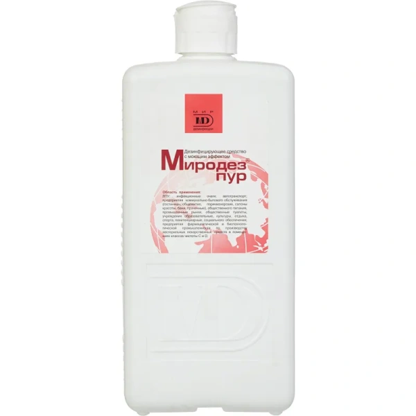 Дезинфицирующее средство Миродез Пур 1 л (концентрат)
