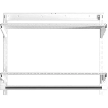 Комплект гардеробной cистемы Практик Home Optima G120 (белый)