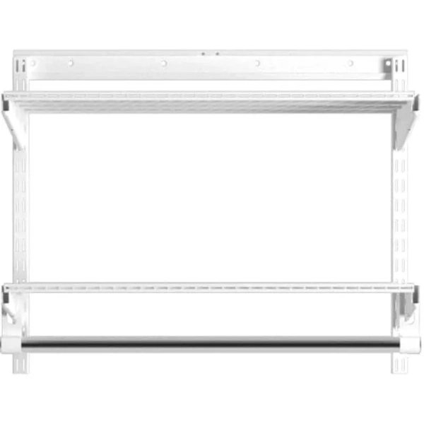 Комплект гардеробной cистемы Практик Home Optima G120 (белый)