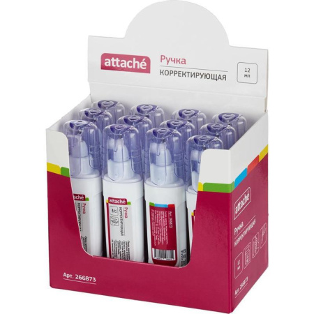 Корректирующий карандаш Attache 12 мл (быстросохнущая основа)
