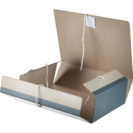 Папка архивная на 4-х завязках Attache А4 100 мм (240x330 мм)  картон/бумвинил  до 1000 листов