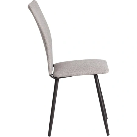 Стул обеденный Комус Мебель Fabbi серо-бежевый (ткань, металл)