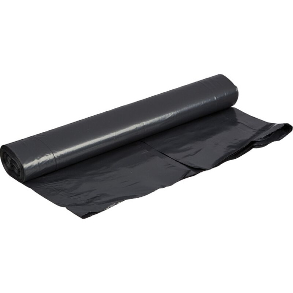 Мешки для мусора Удачные Супер 180 л черные (ПВД 45 мкм, 10 штук)