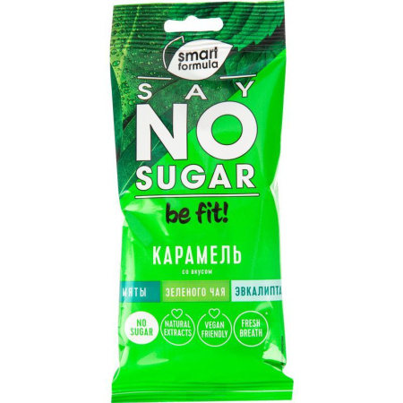 Карамель Smart Formula Освежающий бриз 60 г (10 штук в упаковке)