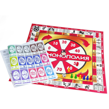 Настольная игра 100% Монополия Настольная игра 100% Монополия