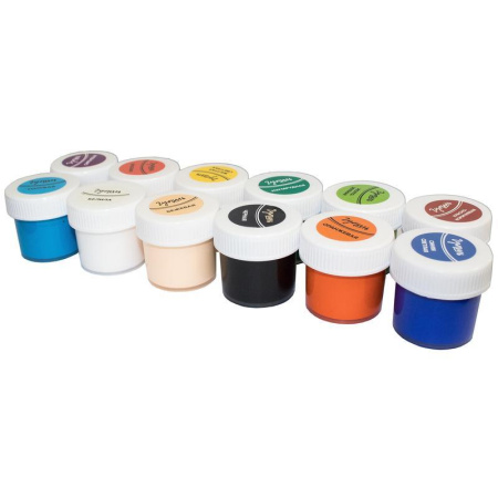 Гуашь Луч Школа творчества 12 цветов по 20 мл Гуашь Луч Школа творчества 12 цветов по 20 мл