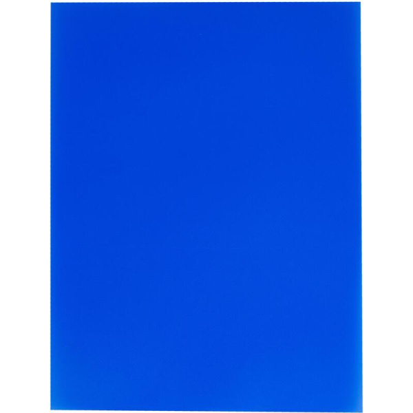 Обложки для переплета пластиковые ProfiOffice A4 280 мкм синие  глянцевые/матовые (100 штук в упаковке)
