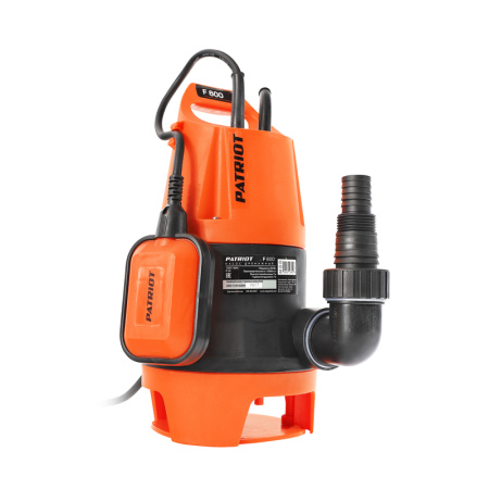 Насос дренажный для грязной воды Patriot F 800 (315302467)