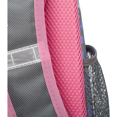 Ранец №1 School Light Princess анатомический серый с двумя отделениями