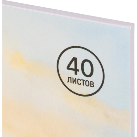 Альбом для рисования Комус Класс Сафари А4 40 листов (2 штуки в  упаковке)