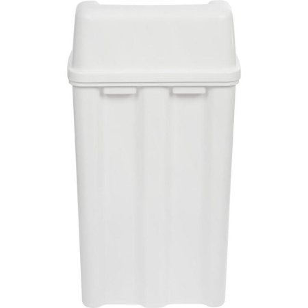 Корзина для мусора Luscan Professional настенная белая 50 л (артикул производителя R-3519)