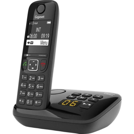 Радиотелефон Dect Gigaset AS690A Duo черный