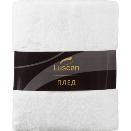 Плед Luscan микрофибра 150х200 см молочный