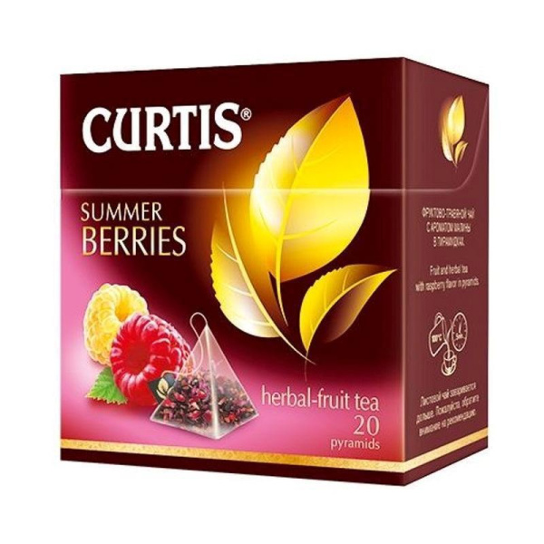 Чай Curtis Summer Berries травяной 20 пакетиков