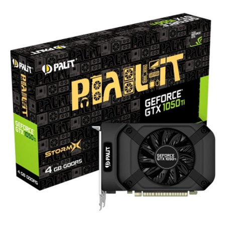 Видеокарта Palit GF GTX1050 Ti StormX (NE5105T018G1-1070F) Видеокарта Palit GF GTX1050 Ti StormX (NE5105T018G1-1070F)