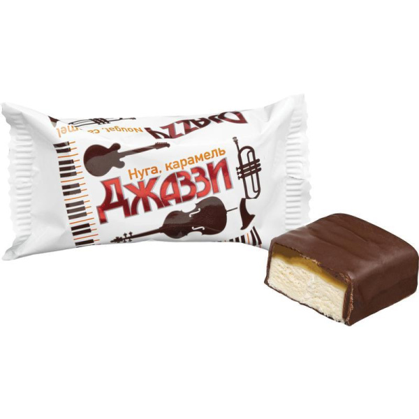 Конфеты шоколадные Яшкино Джаззи глазированные 500 г