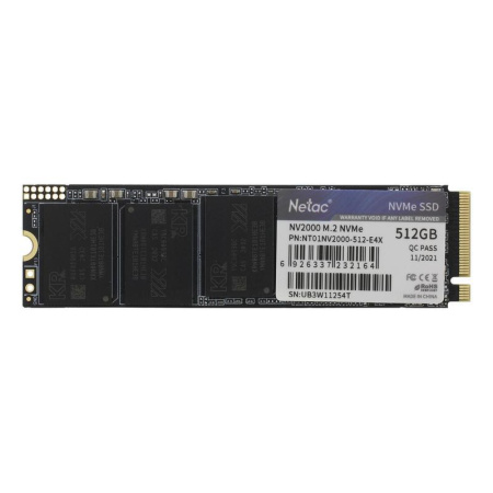 SSD накопитель Netac NV2000 512 ГБ (NT01NV2000-512-E4X)