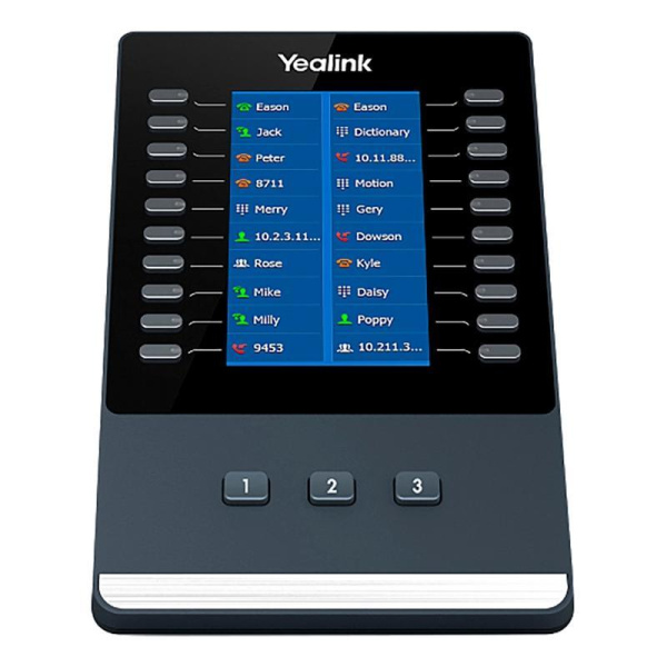Модуль расширения Yealink EXP43 для SIP-T43U, T46U, T48U Модуль расширения Yealink EXP43 для SIP-T43U, T46U, T48U