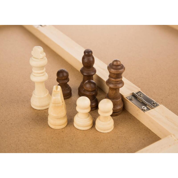 Настольная игра Шашки Miland деревянные (29х3х15 см)