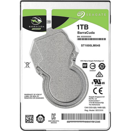 Жесткий диск Seagate BarraCuda 1 ТБ (ST1000LM048)
