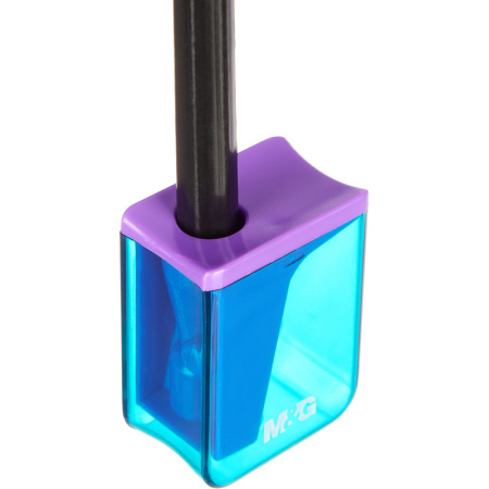 Точилка для карандашей M&G с контейнером пластиковая Точилка для карандашей M&G с контейнером пластиковая