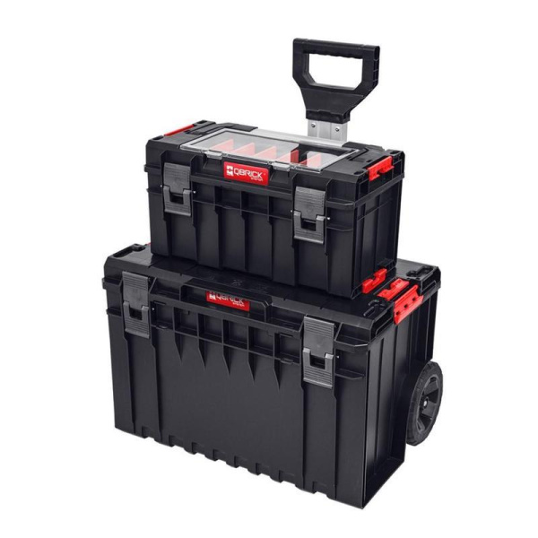 Ящик для инструментов Qbrick System Cart Pro 590x440x770 мм на колесах  (146158)