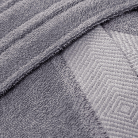 Халат махровый Комус Delray 50-52 (L-XL) антрацит