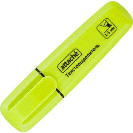 Текстовыделитель Attache Palette желтый (толщина линии 1-5 мм)