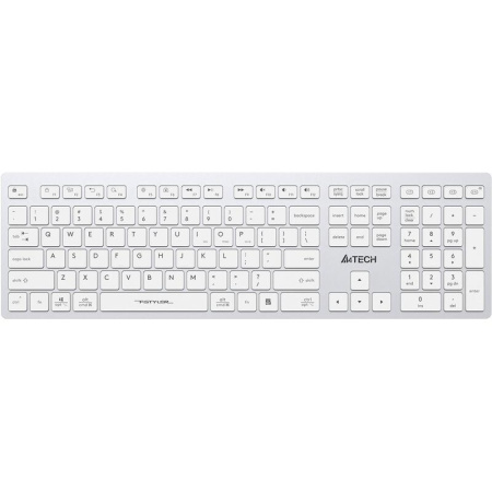 Клавиатура беспроводная A4Tech Fstyler FBX50C (FBX50C WHITE) Клавиатура беспроводная A4Tech Fstyler FBX50C (FBX50C WHITE)