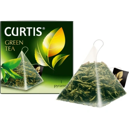 Чай зелёный Curtis Green Tea 300 пирамидок